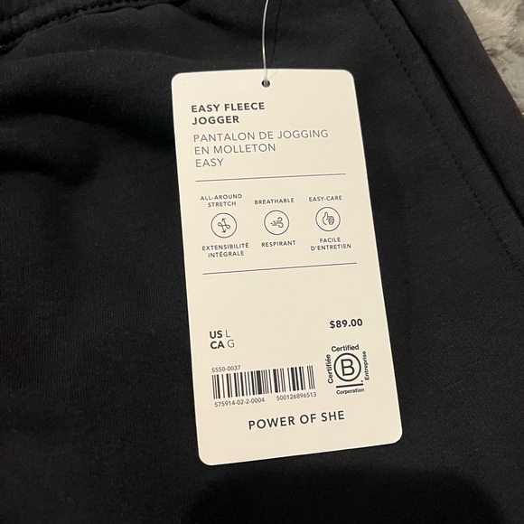 NWT Athleta Forever Fleece Mid Rise Jogger - Picture 12 of 16